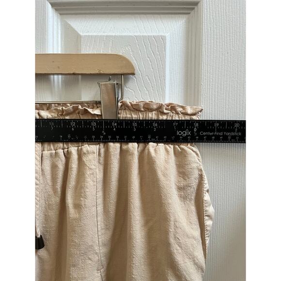 Scarlet Darkness Renaissance Pocket Wide Leg Palazzo Pants Size 2XL Beige - Picture 9 of 13